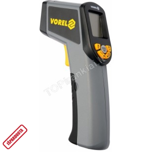 Skaitmeninis lazerinis termometras | Nuo -50 iki 650 ° C (81762)